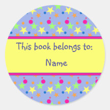Book Label Stickers