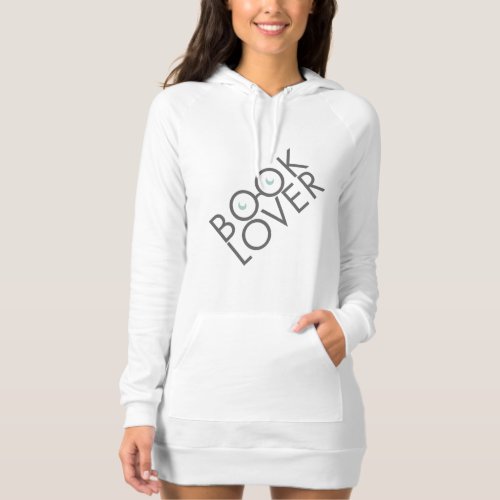 Book Lover Hoodie Dress