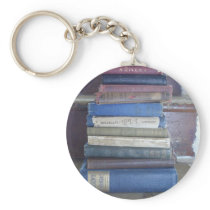 book lover keychain