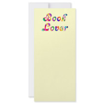 Book Lover Custom Rack Cards