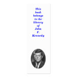 Book mark: This book belongs to the library of: Business Card