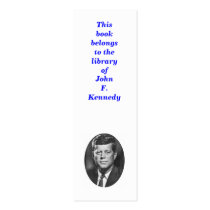 Book mark: This book belongs to the library of: Business Card
