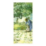 book mark, Vincent van Gogh, fine art, sunflower Rack Card