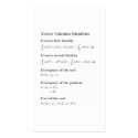 Book markers: The gifts of vector calculus business cards by dantopa Book markers: The gifts of vector calculus business cards