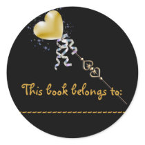 Book Name Sticker (Magic Wand)