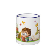 Book Nosing Mug