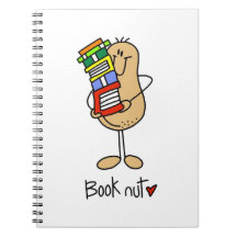 Book Nut T-shirts and Gifts Note Book
