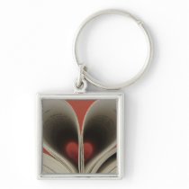 Book of Hearts Keychain