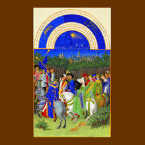 Book of Hours - Month of May t-shirts
