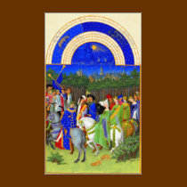 Book of Hours - Month of May t-shirts