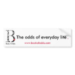 Book of Odds Bumper Sticker