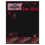 Book of Shadows Love SpellPage for Faerie Grimoire letterhead