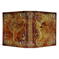 Book Of Shadows with Gold  Highlights #1 Binder