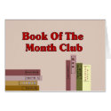 Book Of The Month Club cards by TheStampStore Book Of The Month Club cards