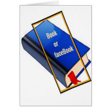 Book or facebook card