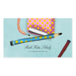 Book Pencil Pen Business Card business cards