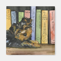 Book Shelf Cutie Refrigerator Magnet