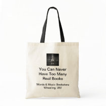 book tote canvas bag