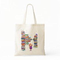 Book Tower Tote Bag