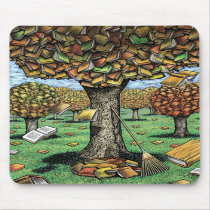 Book Tree Mousepad