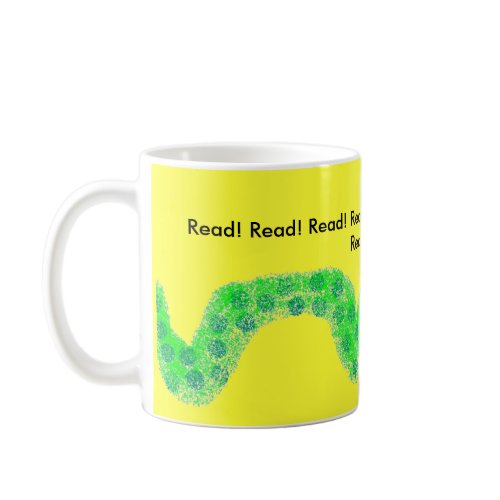 Book Worm, mug