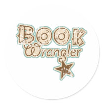 Book Wrangler stickers