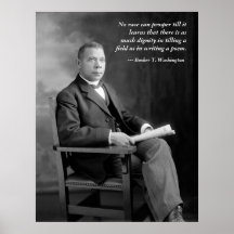Booker T. Washington Poster