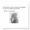 Booker T. Washington Quote posters