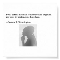 Booker T. Washington Quote posters by cew1968 Booker T. Washington Quote posters
