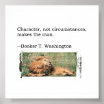Booker T. Washington Quote Posters