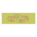 Booklovers Favorites Business Card