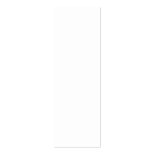 Bookmark #4 business card template (back side)