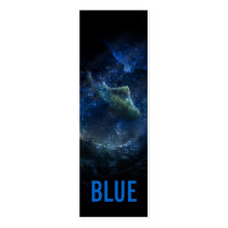 Bookmark - Deep Blue business cards by Houk Bookmark - Deep Blue business cards