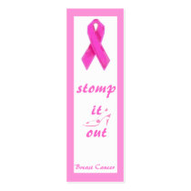 Bookmark for a Breast Cancer Cure business cards by Rebecca_Reeder Bookmark for a Breast Cancer Cure business cards