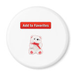 Bookmarks and favorites fridge magnets