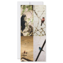 Bookmarks with customized names custom rack cards