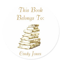 Bookplate Sticker