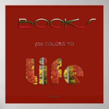 Books Add Colors Posters
