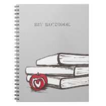 Books   An Apple | Notebook | Customizable