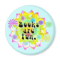 Books Are Fun Magnets