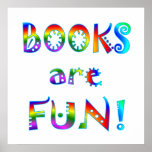 Books are Fun - Starting at $11.80 Poster