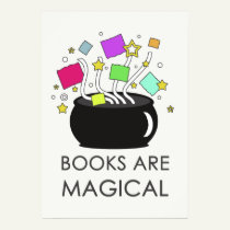 Books Are Magical (Light) posters