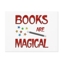 Books are Magical Post Card