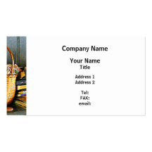 Books, Basket and Quills Business Cards