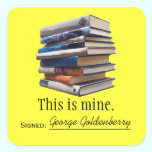 Books Bookplate or Ownership Sticker stickers