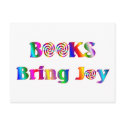 Books Bring Joy postcards