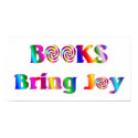 Books Bring Joy Poster posters