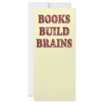 Books Build Brains Rack Card