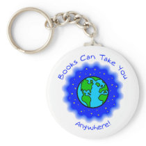 Books Can Take You Key Chains
