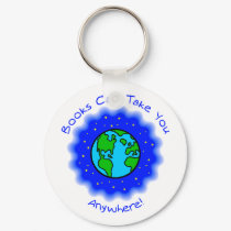 Books Can Take You keychains by readersshop Books Can Take You keychains